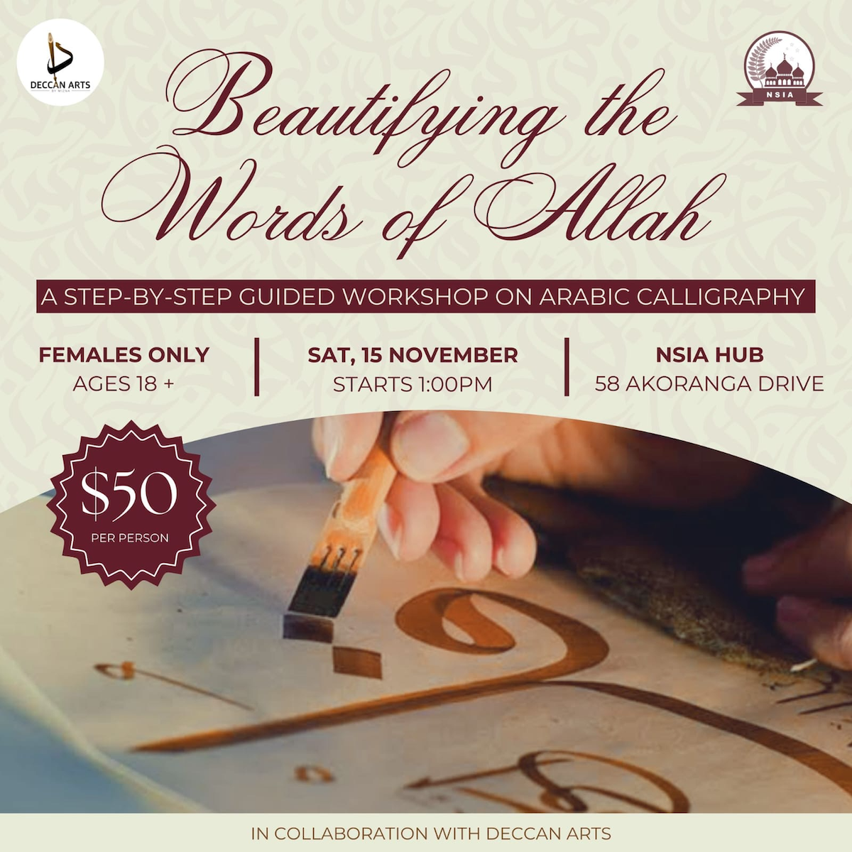 New Event with instalment & discount